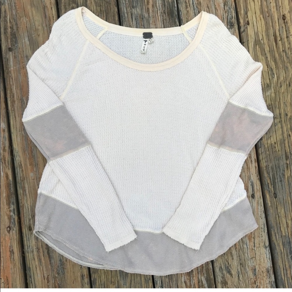 Free People Thermal long sleeve